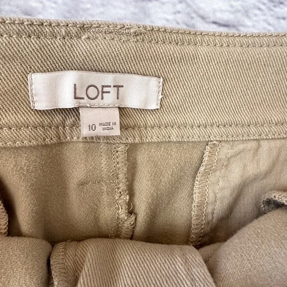 Loft Beige Cargo Skirt - Picture 5 of 11